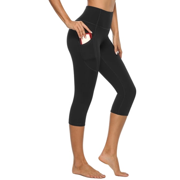Pantalones de yoga Stelle de cintura alta con bolsillos para mujer