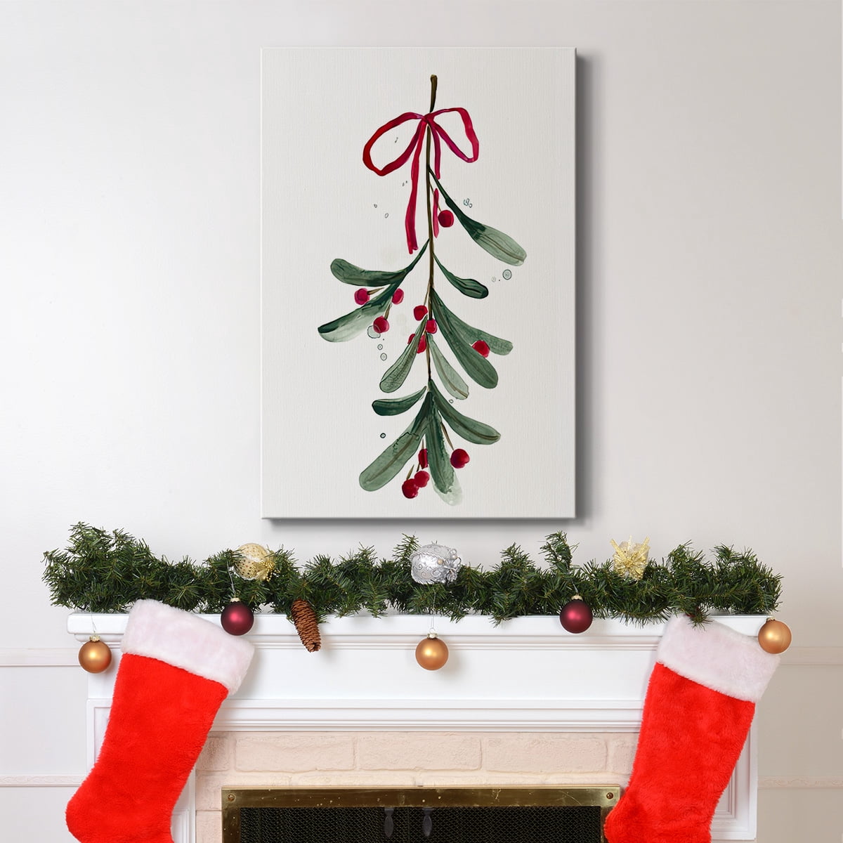 Warm Winter Wishes V- Gallery Wrapped Canvas