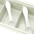 thumbnail image 4 of Namzi 4 Grids Seasoning Box, Multi Compartments Spice Rack Home Condiment Container with Spoons for Spice Salt Sugar Cruet (Green), 4 of 5