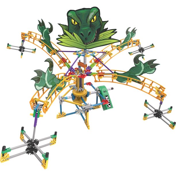 K'NEX Thrill Rides ? Ripping Raptor 390 Piece Building Set Walmart