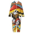 thumbnail image 3 of Animaniacs Kids Hooded Jumpsuit Union Suit Onesie One Piece Blanket for Boys Girls, 3 of 7