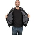 thumbnail image 4 of Freeze Defense Men's Winter Coat Fleece Lined Quilted Jacket (Small, Black), 4 of 9