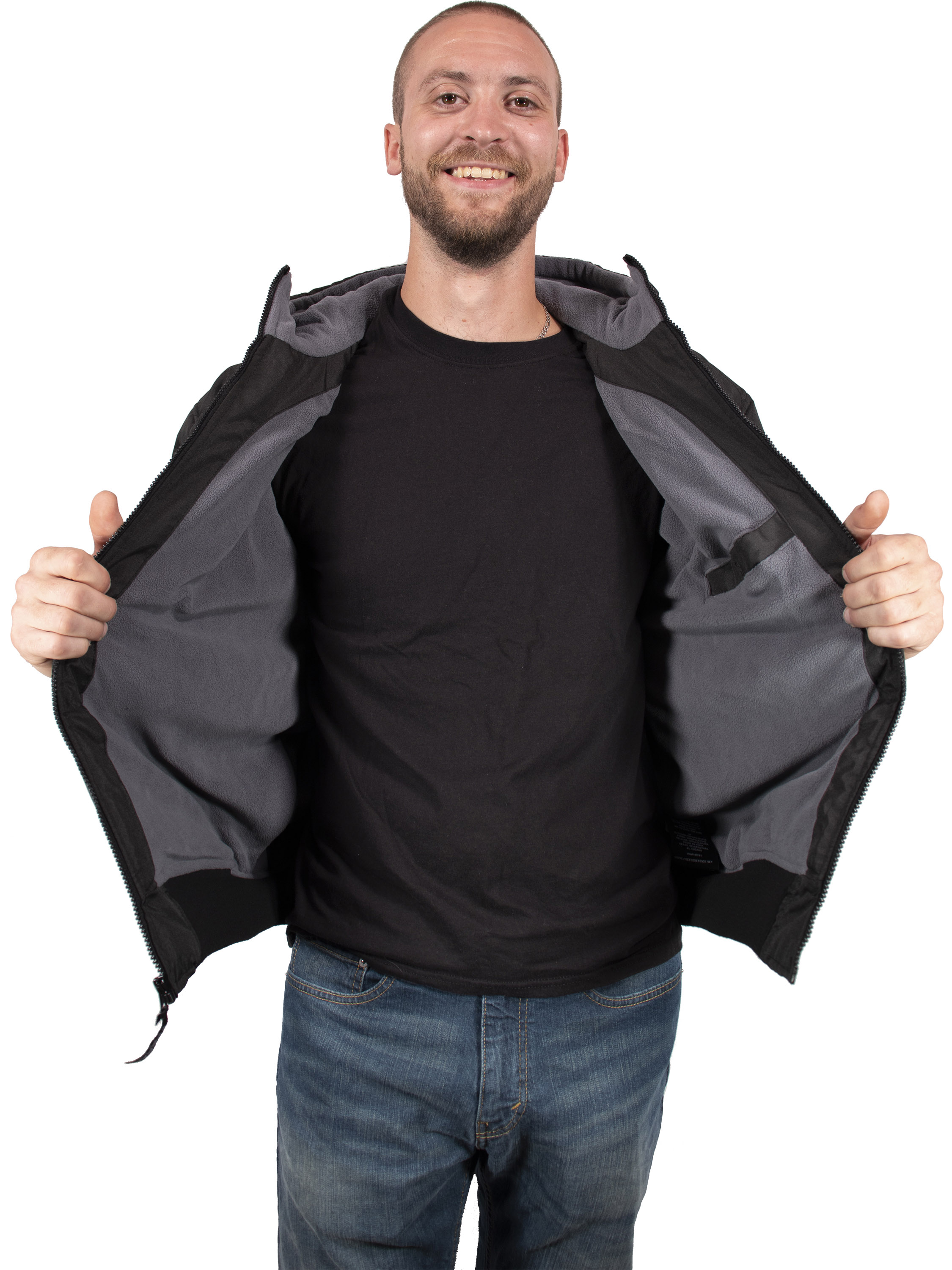 Freeze Defense Men's Big & Tall Quilted Winter Jacket photo 8