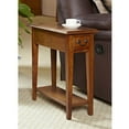 thumbnail image 4 of Leick Furniture Table d'Appoint en Bois pour Chaise, Fini Chêne Moyen, 4 of 9