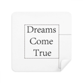 thumbnail image 1 of Dreams Come True Inspirational Quote Glasses Cloth Screen Cleaner Suede Fabric 2 Pack, 1 of 2