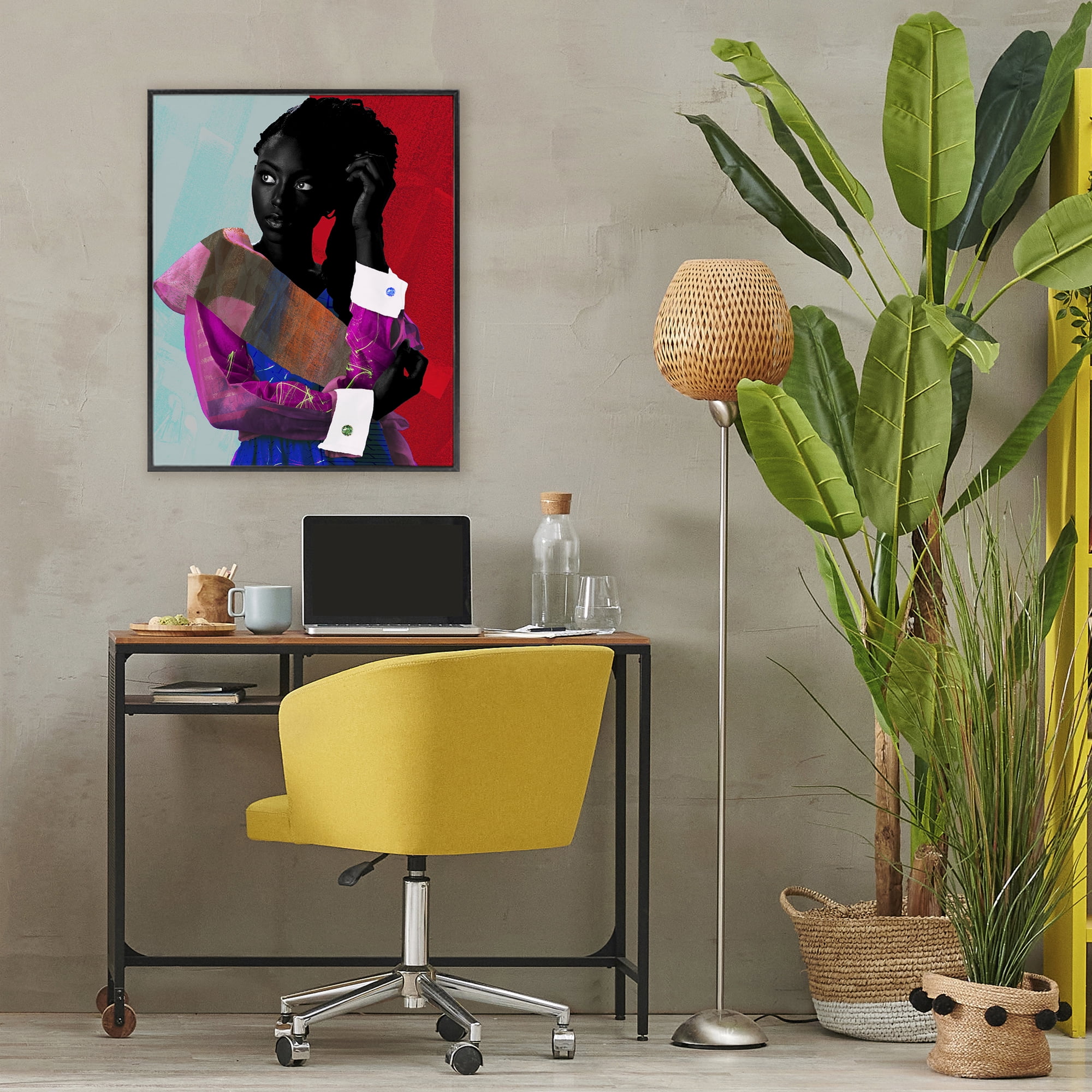 Stupell Industries New York Fashion Style Black Framed Giclee Art, design by NUMA Art