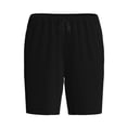thumbnail image 4 of Naloa Black Men's Short Pajama Pants, Lounge Comfort Shorts with Elasticized Waistband and Side Pockets - Large, 4 of 9