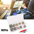 thumbnail image 4 of 102X R134a Car A/C Air Conditioning Valve Cores Auto Air Con Tool Kit 1/4" 5/16", 4 of 5