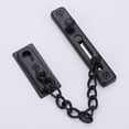 thumbnail image 1 of No punching Door Chain Latch Bolt Restrictor Guard Lock Slide Catch Security, 1 of 3