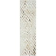 thumbnail image 2 of Nourison Glam Chevron Multicolor 2'3" x 7'6" Area Rug (2x8), 2 of 8