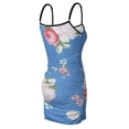 thumbnail image 6 of Ladies Elegant Sling Sleeveless Sexy Dress rose, 6 of 6