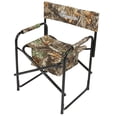 thumbnail image 1 of Ameristep Durable Camo Padded Polyester Quiet Director Lawn Chair, Camouflage, 1 of 3