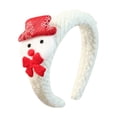 thumbnail image 1 of Diadema de Papá Noel, muñeco de nieve, cervatillo, accesorios navideños para el cabello para mujeres y niñas, 1 paquete, estilo festivo, plegable, ajustable, portátil, marco de plástico,, 1 of 8