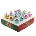 thumbnail image 3 of Shiny Brite Vintage Celebration Flocked Rounds Glass Shiny Brite 4027417, 3 of 3