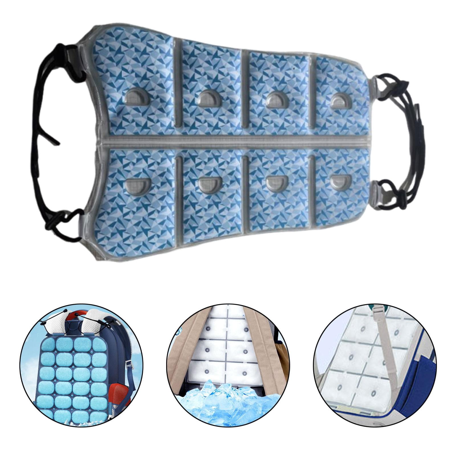 TOOYFUL Backpack Cooling Pad Seat Cushion Professional Breathable Summer Cooling Vest Ice Pack for Back for Working Fishing Men Women