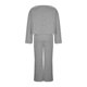 thumbnail image 5 of TaTaai Women Solid Cotton Linen Drawstring Waist Wide Straight Leg Capri Pants with Pockets Loose Casual Ladies Fitness Daily Lounge Wear Breathable No Fading Stylish Comfortable Trousers Gift, 5 of 6
