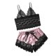 thumbnail image 5 of Conjunto de Pijamas de Lencería de Encaje BLESIY Rosa XXL Mujer de encaje braga, 5 of 8