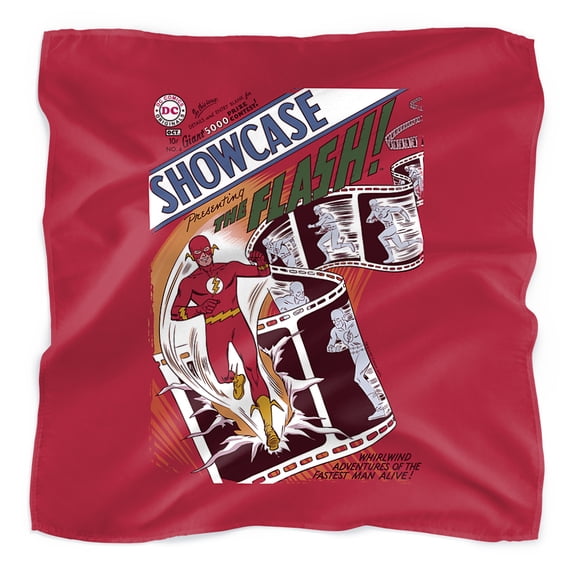The Flash Showcase #4 Cover Bandana (21 in x 21 in)