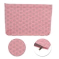 thumbnail image 4 of Bolsas de maquillaje planas rectangulares convenientes de 1 Pc para viajar, grandes, rojas y grises, de poliéster, 4 of 5