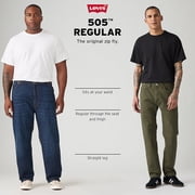 Levis Mens 505 Regular Jeans