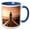 Blue/White, variant on 3drose, Massachusetts Nantucket Island, Brand Point Island - Us22 Wbi0136 - Walter Bibikow, 11oz Two-tone Green Mug