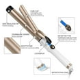 thumbnail image 5 of 1 Inch Curling Iron Professional Ceramic Tourmaline Coating Barrel Hair Curler, LCD Display with 9 Heat Setting(225F to 450F for All Hair Types, Glove, 5 of 5
