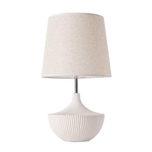 Pasargad Home PGS-02 Jade Metal & Ceramic Table Lamp Lights, White & White