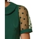 thumbnail image 5 of TOP INSPIRADOR CHIC para Mujeres Cuello Peter Pan Manga Puff de Malla Blusa Vintage con Lunares L Verde Oscuro, 5 of 6