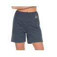 thumbnail image 2 of Dasawamedh Women's 5 Inch High Waisted Shorts Pockets Yoga Running Workout Gym Athletic Deep Blue XS, 2 of 7