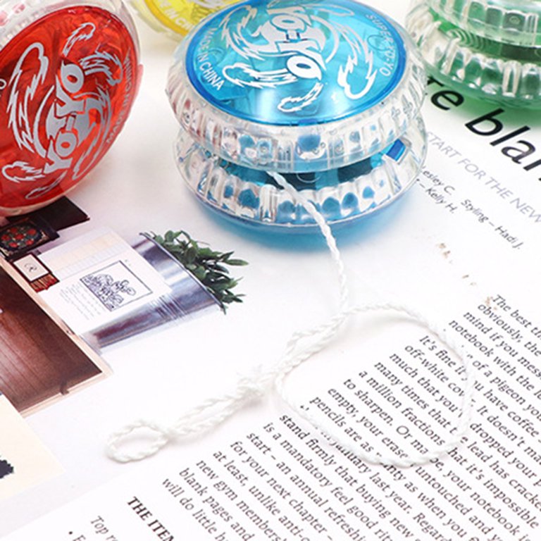 Set 2 Yo-yo LED Professionali – Con Luci Integrate, Corde E Protezioni Dita, Per Bambini E Principianti
