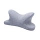 thumbnail image 4 of Almohada de viaje para el cuello, almohada de avión, cómoda, suave, ergonómica, relajante para juegos. Gris claro, 4 of 9