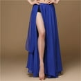 thumbnail image 2 of 720 Degree Chiffon Belly Dance Skirt 8 Colors BellyDance Skirt Women Dancing Split Multi Piece Skirt Slit Dance Skirts, 2 of 5