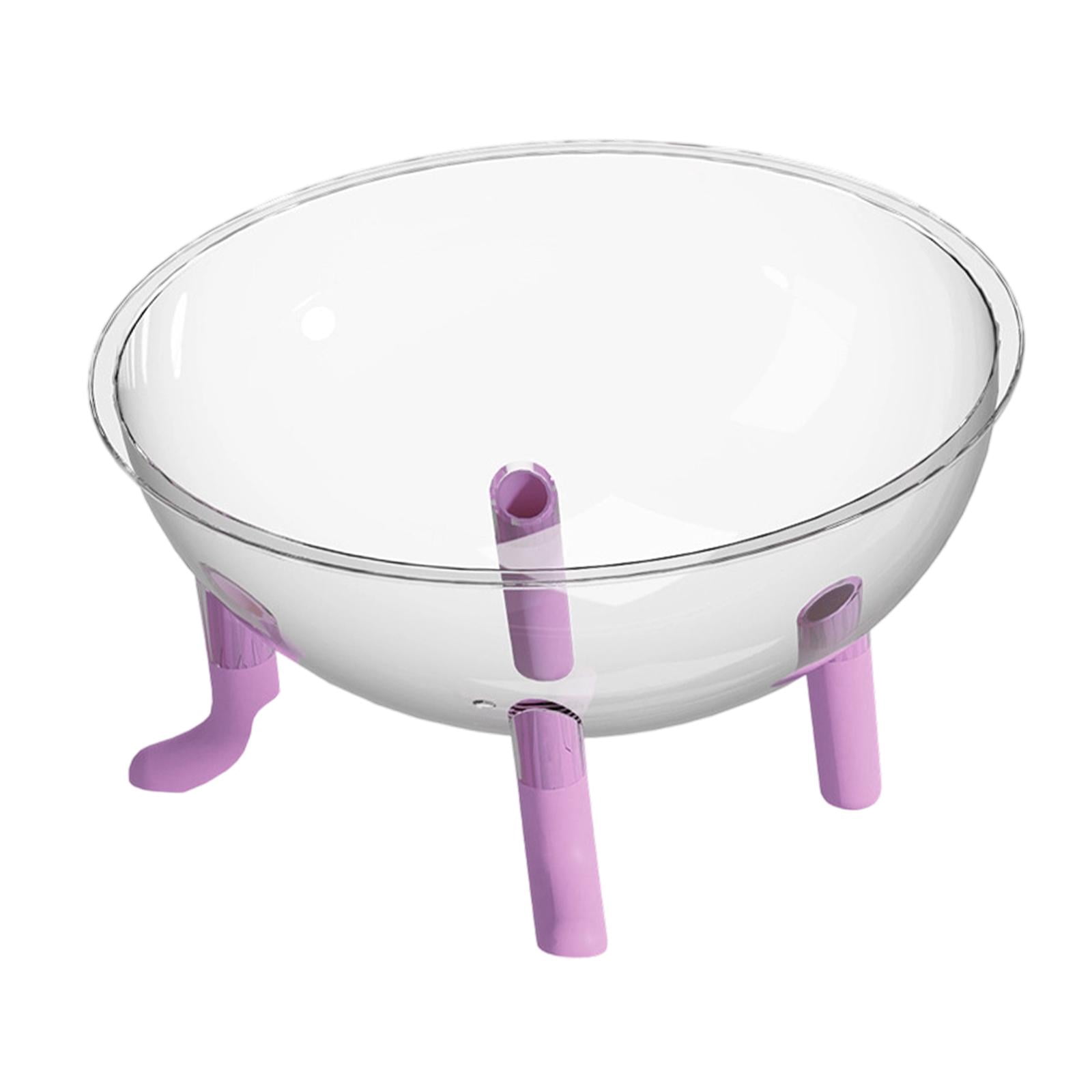 Space Capsule Cat Bed Acrylic Dome Sleeping Nest Modern Design for Indoor Cats and Small Pets