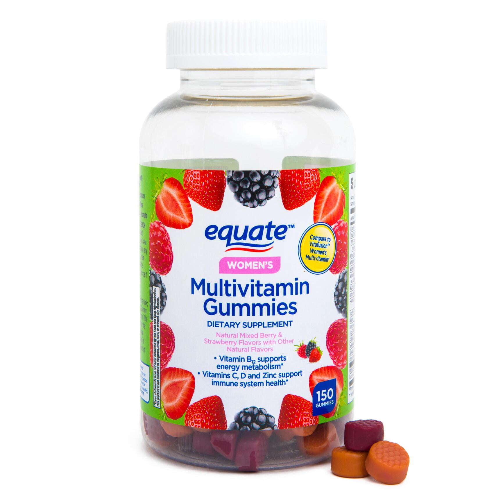 Buy Equate Women's Multivitamin Gummies Dietary Supplement, 150 count