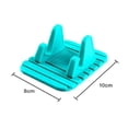 thumbnail image 3 of Soporte plegable azul para teléfono móvil y tableta, soporte de escritorio para Ipad, Iphone, soporte de escritorio, soporte ajustable para teléfono inteligente, 3 of 4