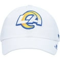thumbnail image 2 of Women's '47 White Los Angeles Rams Miata Clean Up Logo Adjustable Hat, 2 of 4