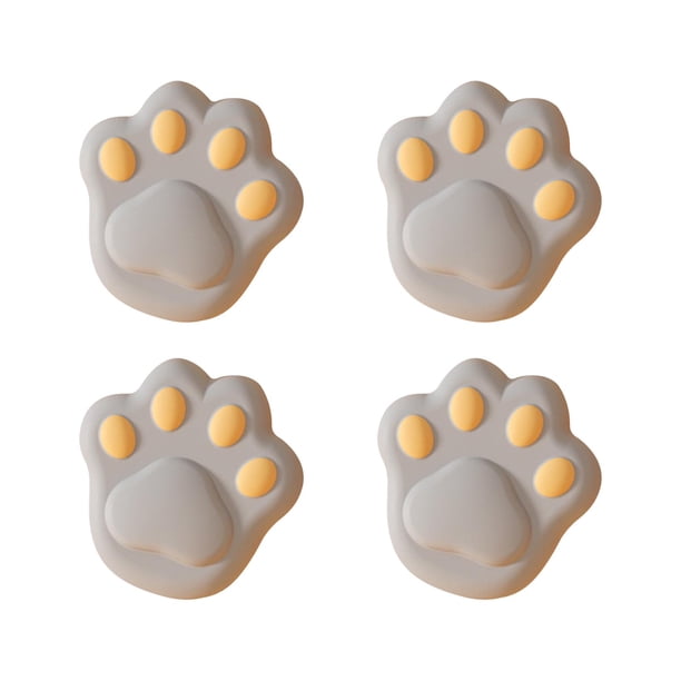 Protector de esquina de mesa de silicona suave con garra de gato de 4 piezas esquina anticolisión de dibujos animados Wmkox8yii hjk6678