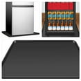 thumbnail image 3 of Beaupretty Fridge Drip Mat Silicone Black Contain Liquid Mini Fridge 1Set, 3 of 8