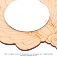 thumbnail image 4 of 4 PCS Small Handmade Mirror Wooden Playset Mirrors Blank Handmade Mirror Craft Supply Adorable Mini Mirror Child, 4 of 6