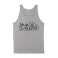 thumbnail image 1 of Skyline Charleston South Carolina Tank Top Unisex Large Grey, 1 of 5