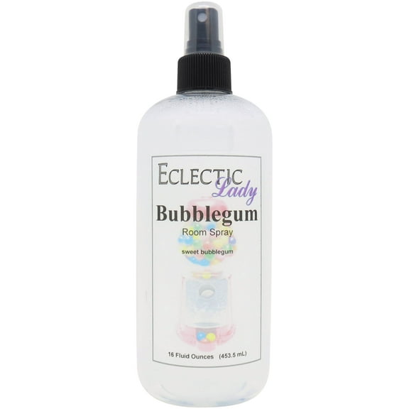 Bubblegum Room Spray by Eclectic Lady, 16 Ounces, Fragrant Aromatic Room Mist For Home, Room, Office
