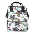 thumbnail image 1 of Easygdp Dinosaur on Excavator2 para Bolsa de Bebé de Gran Capacidad con Múltiples Bolsillos, Bolsa de Pañales para Padres, Bolsa de Viaje Organizada y Elegante, 1 of 6