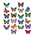 thumbnail image 2 of Matsuzay Pegatinas de mariposa para ventana, adhesivos anticolisión para ventana, calcomanías reutilizables, película para vidrieras Type3 NO3 Matsuzay HA034586-00, 2 of 6