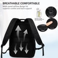 thumbnail image 5 of 15.6" Travel Laptop Backpack for Adult Carry On Backpack Flight Approved for Work Business College Laptop Bag,GB00595-Black, 5 of 7