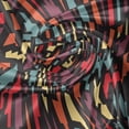 thumbnail image 5 of Ambesonne Abstract Valance Pack of 2, Fractal Funky Forms, 54"X18", Multicolor, 5 of 5