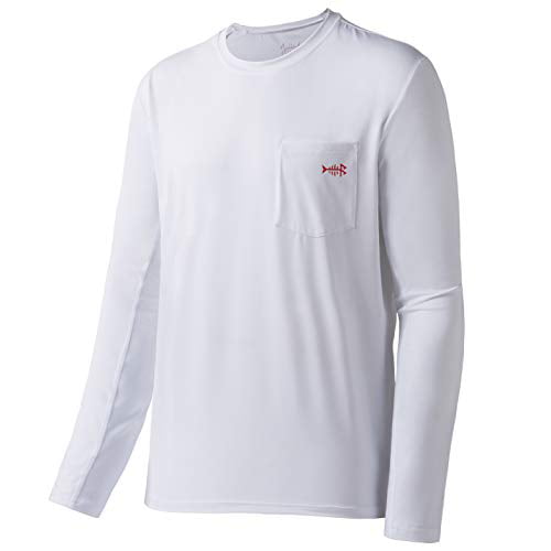 Bassdash Fishing T Shirts for Men UV Sun Protection UPF 50 Long Sleeve Tee T-Shirt
