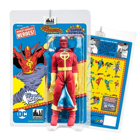 Super Powers 8 Inch Action Figures With Fist Fighting Action Series: Red