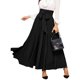 thumbnail image 5 of Gibobby faldas para mujer corta Falda de cintura alta elegante para mujer Faldas largas plisadas con en la parte delantera(Negro， XL), 5 of 5