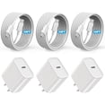 thumbnail image 2 of TYPPKMM Compatible with iPhone 17 16e 15 USB C Cable Fast Charging Charger Block, with Charger, 3 Count, 3 Pack, 2 of 3
