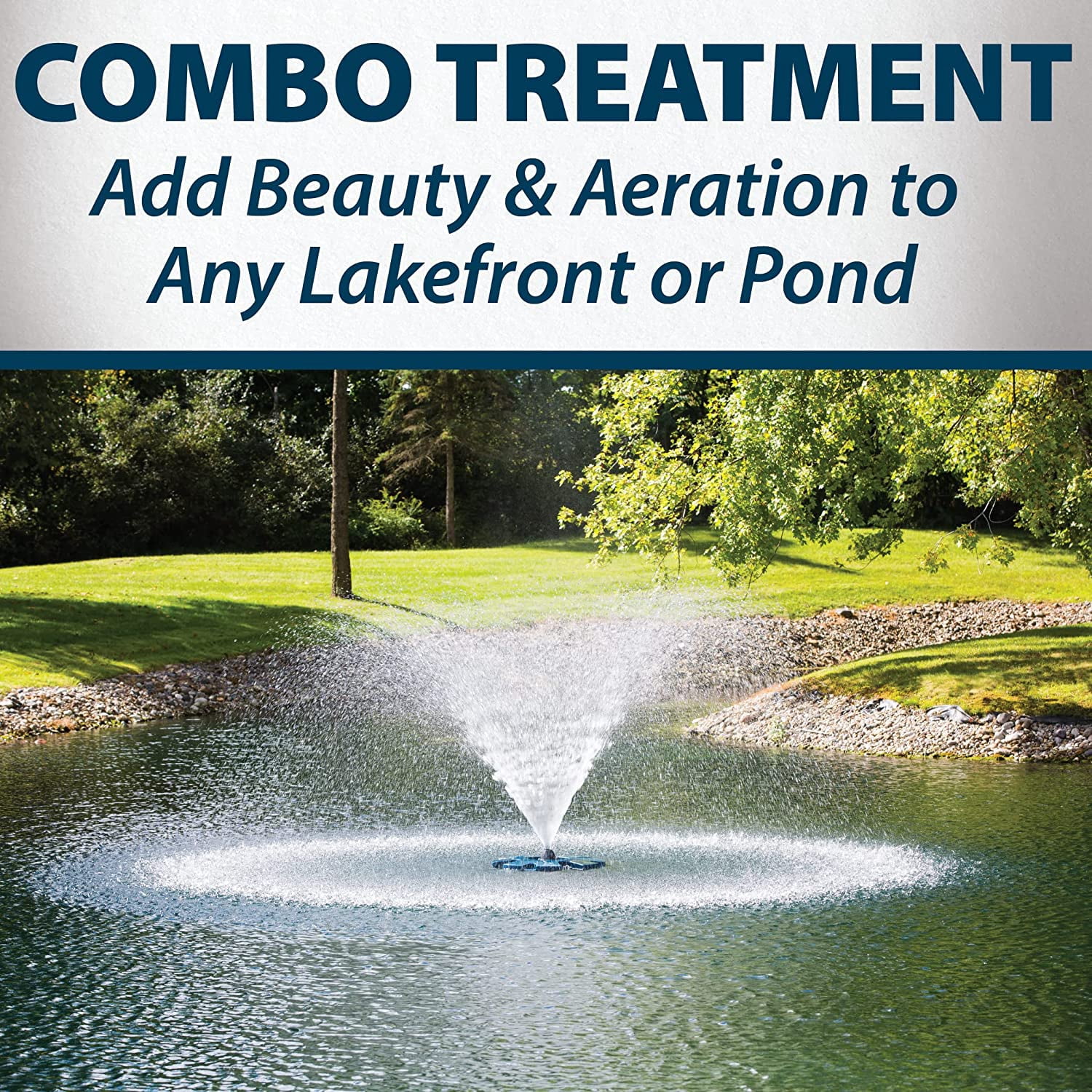 Airmax WipeOut Aquatic Herbicide, Fluridone Controls Submerged & Floating Pond Weeds, 16 Oz